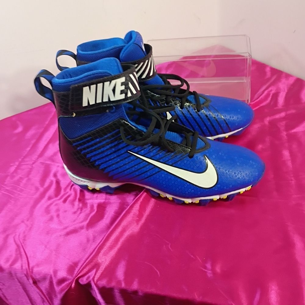 Nike Alpha Strike Shark 841657-410 Game Royal-Blue Men's SZ 9.5 Football Cleat . - Picture 4 of 8